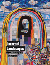 Load image into Gallery viewer, Internal Landscapes an Adult Coloring Book