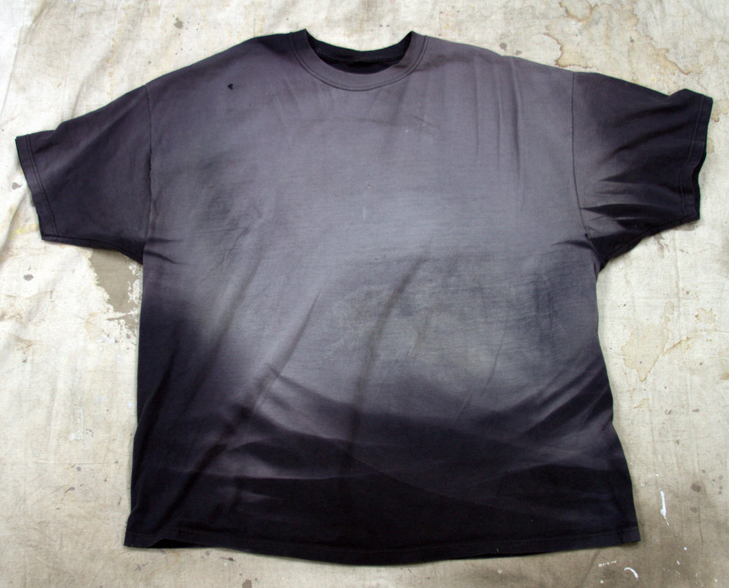 200 Day Sun Bathed 1990's vintage black tee shirt